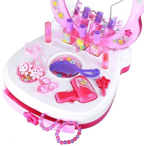 Toaletka z Akcesoriami Duże Magiczne Lustro LEAN Toys