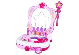Toaletka z Akcesoriami Duże Magiczne Lustro LEAN Toys