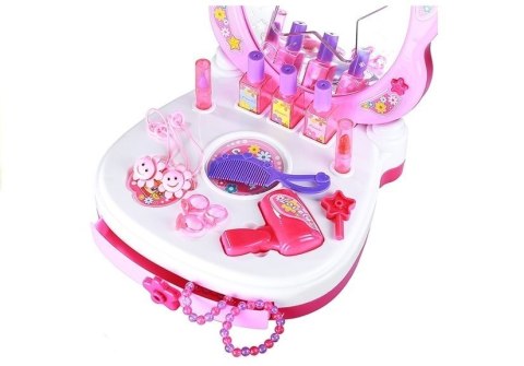 Toaletka z Akcesoriami Duże Magiczne Lustro LEAN Toys