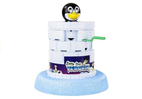 Wesoła Gra Zręcznościowa Skaczący Pingwin LEAN Toys Wesoła Gra Zręcznościowa Skaczący Pingwin LEAN Toys