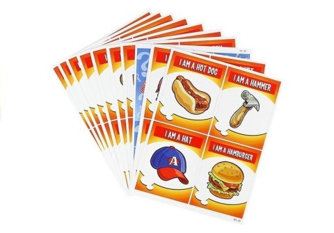 Zabawna Gra Kim Jestem Zgadywanka 74 Karty LEAN Toys Zabawna Gra Kim Jestem Zgadywanka 74 Karty LEAN Toys