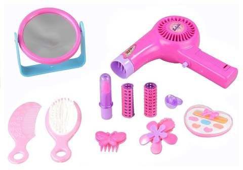 Zestaw Kosmetyków Kosmetyczka Suszarka na Baterie LEAN Toys Zestaw Kosmetyków Kosmetyczka Suszarka na Baterie LEAN Toys