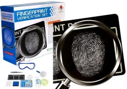 Zestaw Naukowy Dla Małego detektywa Odcisk Palca LEAN Toys