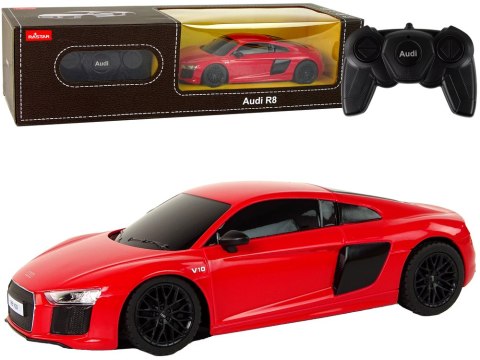 Auto R/C Audi R8 1:24 Rastar Czerwone Rastar Auto R/C Audi R8 1:24 Rastar Czerwone Rastar