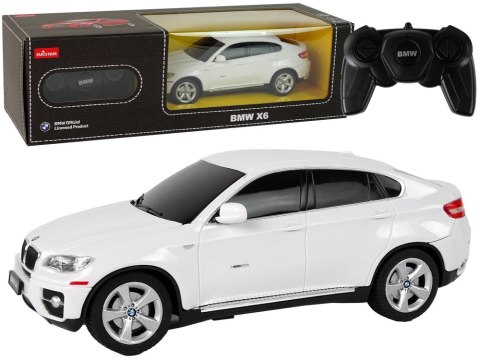 Auto R/C Bmw X6 1:24 Rastar Białe Rastar Auto R/C Bmw X6 1:24 Rastar Białe Rastar