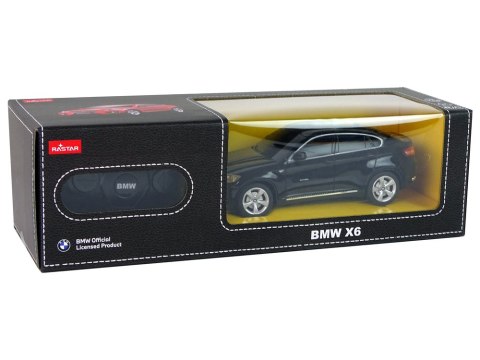 Auto R/C Bmw X6 1:24 Rastar Czarne Rastar Auto R/C Bmw X6 1:24 Rastar Czarne Rastar