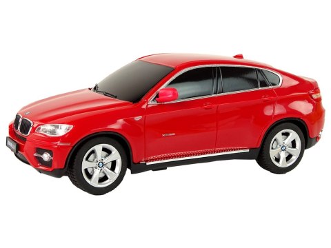Auto R/C Bmw X6 1:24 Rastar Czerwone Rastar