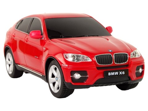 Auto R/C Bmw X6 1:24 Rastar Czerwone Rastar