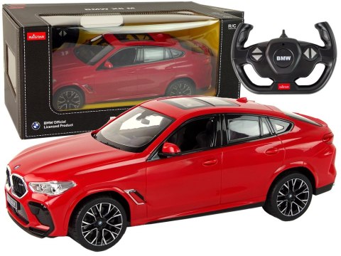 Auto R/C Bmw X6 M 1:14 Rastar Czerwone Rastar Auto R/C Bmw X6 M 1:14 Rastar Czerwone Rastar