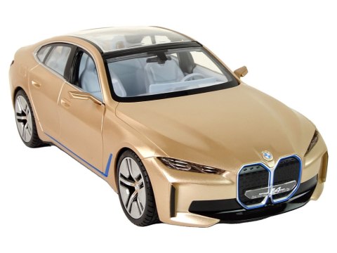 Auto R/C Bmw i4 1:14 Rastar Złote Rastar Auto R/C Bmw i4 1:14 Rastar Złote Rastar