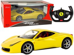 Auto R/C Ferrari Italia Rastar 1:14 Żółte Rastar