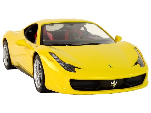 Auto R/C Ferrari Italia Rastar 1:14 Żółte Rastar Auto R/C Ferrari Italia Rastar 1:14 Żółte Rastar