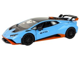 Auto R/C Lamborghini Huracan 1:14 Rastar Niebieskie Rastar