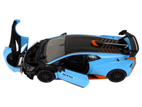 Auto R/C Lamborghini Huracan 1:14 Rastar Niebieskie Rastar Auto R/C Lamborghini Huracan 1:14 Rastar Niebieskie Rastar