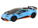Auto R/C Lamborghini Huracan 1:24 Rastar Niebieskie Rastar