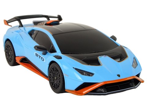 Auto R/C Lamborghini Huracan 1:24 Rastar Niebieskie Rastar Auto R/C Lamborghini Huracan 1:24 Rastar Niebieskie Rastar