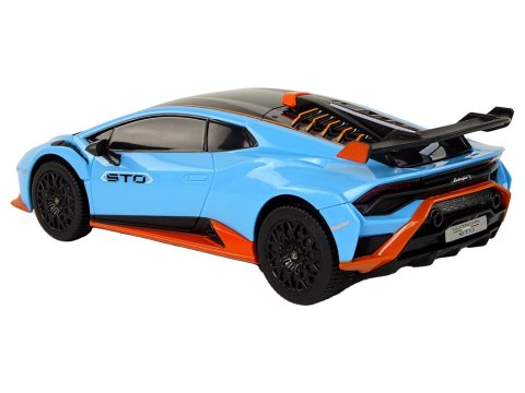 Auto R/C Lamborghini Huracan 1:24 Rastar Niebieskie Rastar Auto R/C Lamborghini Huracan 1:24 Rastar Niebieskie Rastar