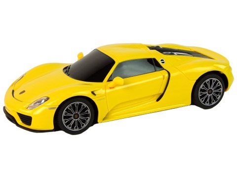 Auto R/C Porsche 918 1:24 Rastar Żółte Rastar Auto R/C Porsche 918 1:24 Rastar Żółte Rastar