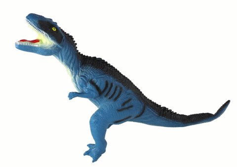 Duża Figurka Dinozaur Tyranozaur Dźwięk 41 cm Niebieski lub Pomarańczowy LEAN Toys