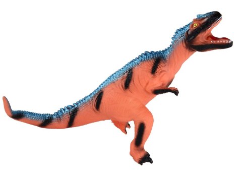 Duża Figurka Dinozaur Tyranozaur Dźwięk 41 cm Niebieski lub Pomarańczowy LEAN Toys