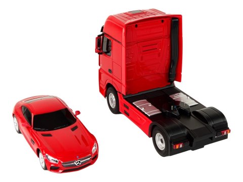Laweta Autko R/C Mercedes-Benz 1:26 Czerwone Rastar Laweta Autko R/C Mercedes-Benz 1:26 Czerwone Rastar