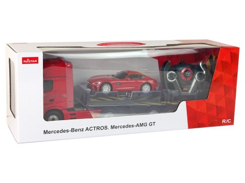 Laweta Autko R/C Mercedes-Benz 1:26 Czerwone Rastar Laweta Autko R/C Mercedes-Benz 1:26 Czerwone Rastar