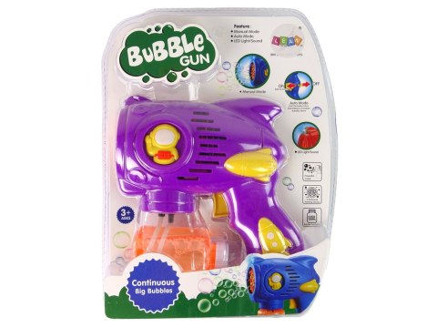 Maszyna do Baniek Mydlanych Fioletowa LEAN Toys Maszyna do Baniek Mydlanych Fioletowa LEAN Toys