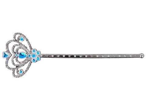 Zestaw dla Małej Księżniczki Korona Bal Karnawałowy Niebieski Akcesoria LEAN Toys Zestaw dla Małej Księżniczki Korona Bal Karnawałowy Niebieski Akcesoria LEAN Toys