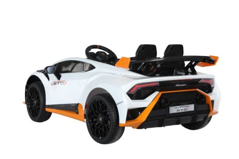Auto Na Akumulator Lamborghini STO DRIFT Białe LEAN CARS Auto Na Akumulator Lamborghini STO DRIFT Białe LEAN CARS