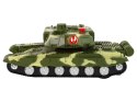 Czołg Militarny Napęd Frykcyjny Dźwięk Światła LEAN Toys