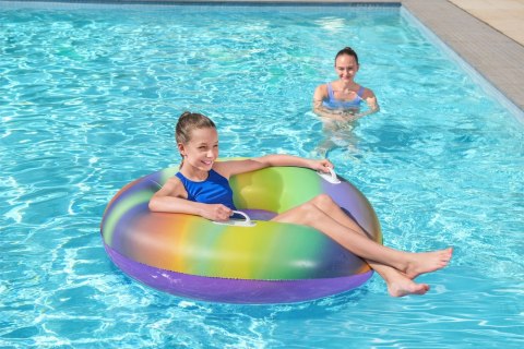 Dmuchane Koło 119 cm Tęcza Bestway 36352 Bestway Dmuchane Koło 119 cm Tęcza Bestway 36352 Bestway