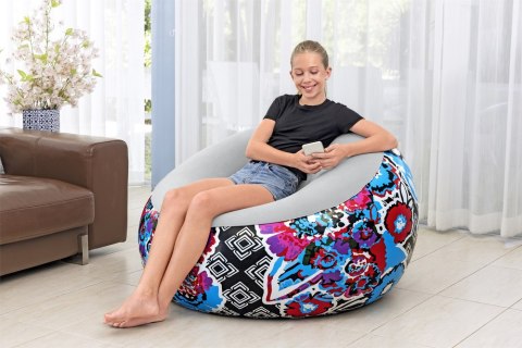 Dmuchany Fotel Graffiti 112 x 112 x 66 cm Bestway 75111 Bestway Dmuchany Fotel Graffiti 112 x 112 x 66 cm Bestway 75111 Bestway