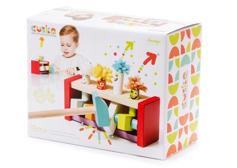 Drewniana Gra Skaczące Klauny Przebijanka 13746 LEAN Toys Drewniana Gra Skaczące Klauny Przebijanka 13746 LEAN Toys
