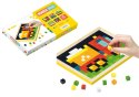 Drewniana Mozaika Układanka Pojazdy Wooden Pixel 14903 LEAN Toys