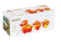 Drewniane Kaczuszki na sznurku Zabawka do ciągnięcia 13722 LEAN Toys