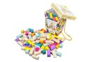 Drewniane Klocki Budowlane Zestaw Konstrukcyjny 15184 LEAN Toys