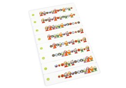 Drewniane Nawlekane Rybki na Wędkę Klocki 13647 LEAN Toys