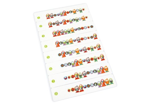 Drewniane Nawlekane Rybki na Wędkę Klocki 13647 LEAN Toys