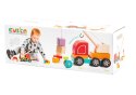 Drewniany Edukacyjny Dźwig Klocki 13982 LEAN Toys