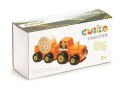 Drewniany Edukacyjny Traktor Klocki 15351 LEAN Toys