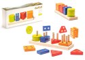 Drewniany Sorter Geometryczny Kolorowy LSG 2 15337 LEAN Toys