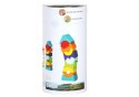 Krzywa Balansująca Wieża Drewniana Zabawka do Układania LD-9 12862 LEAN Toys