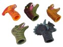 Pacynki na Palce Dinozaury Kolorowe 5 Sztuk LEAN Toys