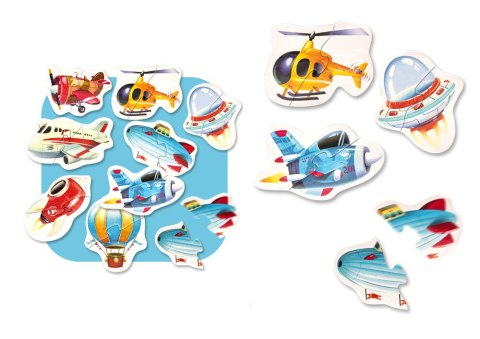 Puzzle 8w1 Transport Powietrzny 15283 LEAN Toys Puzzle 8w1 Transport Powietrzny 15283 LEAN Toys
