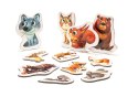 Puzzle Zwierzęta Górskie 8 Zwierząt 14798 LEAN Toys