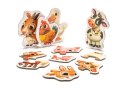 Puzzle Zwierzęta Wiejskie 8 Zwierząt 14781 LEAN Toys