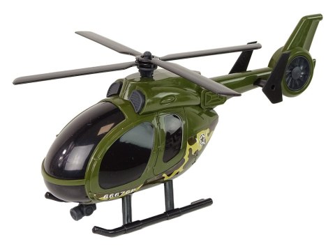 Zestaw Militarny Czołg Napęd Frykcyjny Helikopter LEAN Toys Zestaw Militarny Czołg Napęd Frykcyjny Helikopter LEAN Toys