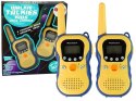 Zestaw Walkie Talkies Krótkofalówki Dla Dzieci Niebieskie 2 Szt. LEAN Toys