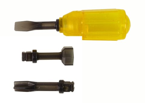 Auto Ciężarówka Do Składania z Dźwigiem Żółta LEAN Toys Auto Ciężarówka Do Składania z Dźwigiem Żółta LEAN Toys