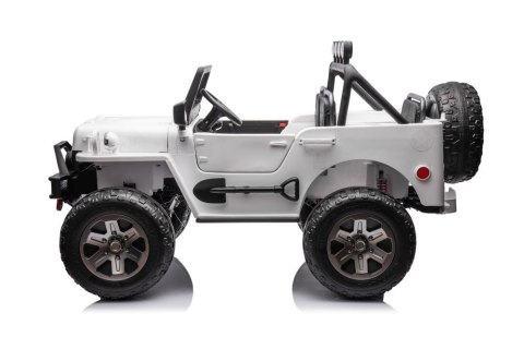 Auto Na Akumulator JH-102 Białe 4x4 LEAN CARS Auto Na Akumulator JH-102 Białe 4x4 LEAN CARS